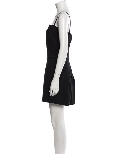 Prada Square Neckline Mini Dress 